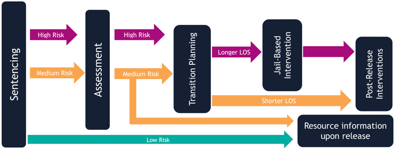 Figure 7. Jail Transition Triage Process