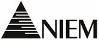 black pyramid next to the letters NIEM