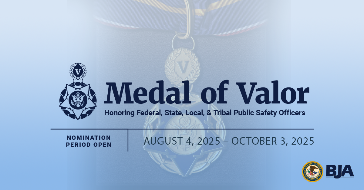 Medal of Valor - August 4, 2025 - October 3, 2025