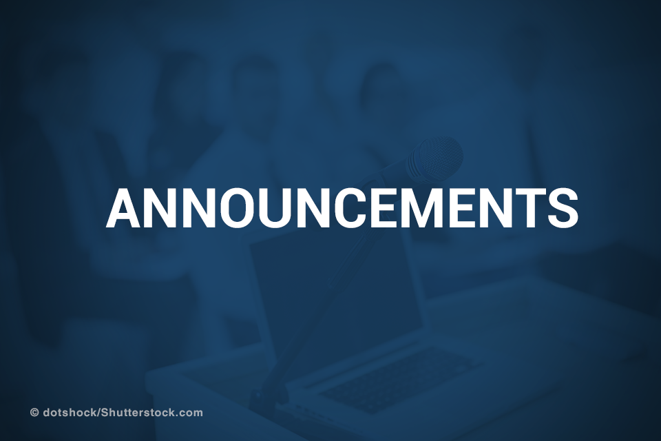 Announcements