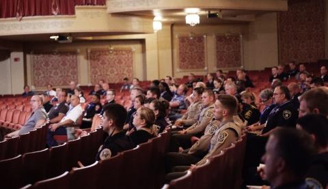 Officers participating in a VALOR training session. Photo courtesy Institute for Intergovernmental Research.